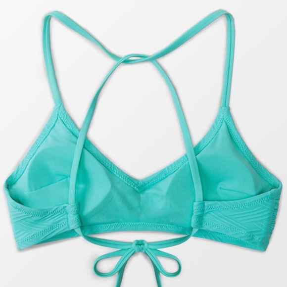 Small Cupshe Criss Cross Tie Back Bikini Top - Picture 5 of 5